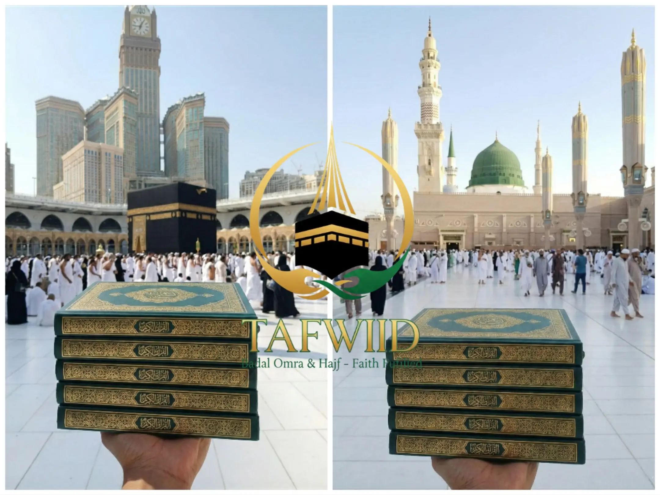 Mushaf Roi Fahd Couverture Verte La Mecque